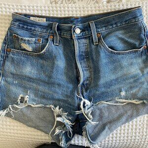 Levi 501 Denim Shorts